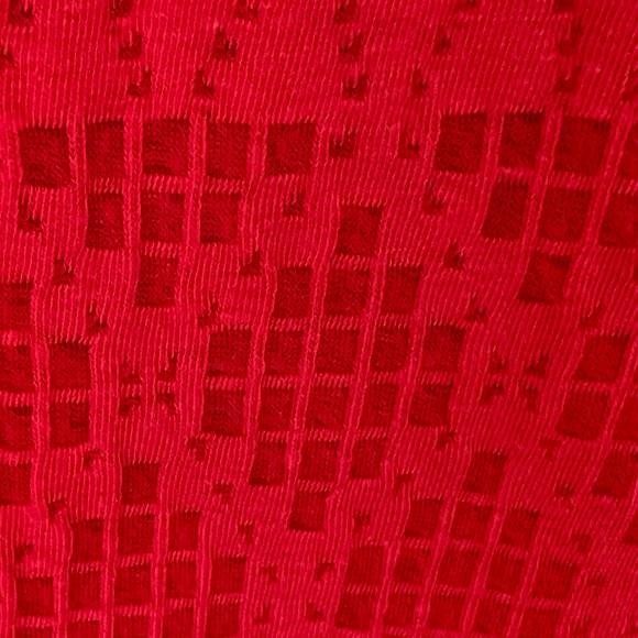 Chicos summer textured ankle length dress textured pattern size 12 (Chicos 2) - Picture 3 of 6